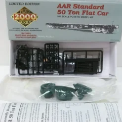 Proto 2000 31453 HO NP Flatcar Kit w/Machinery Load - Model Train Junction: Quality Parts and Art Supplies