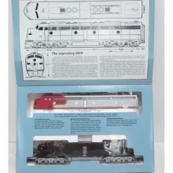 Proto 2000 8123 HO Scale Santa Fe E8/9 Diesel Locomotive #86 NIB - Model Train Junction: Quality Parts and Art Supplies