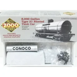 Proto 2000 3124 Life Like HO Conoco Tank Car Kit - Model Train Junction: Quality Parts and Art Supplies