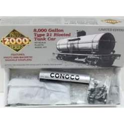 Proto 2000 3108 Life Like HO Conoco Tank Car Kit - Model Train Junction: Quality Parts and Art Supplies