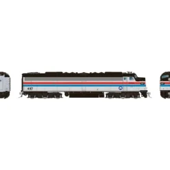 Rapido, HO Scale, 28806, EMD E8A, Metro North, EX-Amtrak, #497, DCC & Sound - Model Train Junction: Quality Parts and Art Supplies