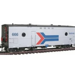 Rapido Trains 107111 HO Amtrak The Steam Generator Car Phase I #666 - Model Train Junction: Quality Parts and Art Supplies