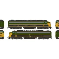 Rapido Trains 028315 HO CN EMD E8A & E8A Diesel Locomotive with HEP (Set of 2) - Model Train Junction: Quality Parts and Art Supplies