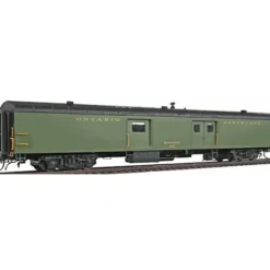 Rapido Trains 106252 HO Ontario Northland Baggage Express Car #412 (green) - Model Train Junction: Quality Parts and Art Supplies