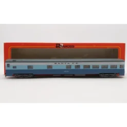 Rivarossi 2635 HO Santa Fe Blue Goose Observation Car #3241 EX/Box - Model Train Junction: Quality Parts and Art Supplies