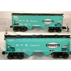 RMT 96321 New York Central Covered Hopper Set - Model Train Junction: Quality Parts and Art Supplies