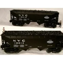 RMT 96221 NYC 2-Bay Hoppers (Set of 2) - Model Train Junction: Quality Parts and Art Supplies