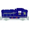 RMT 4672 O BAR Powered BEEP Diesel Locomotive #64 - Model Train Junction: Quality Parts and Art Supplies