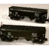 RMT 96242 O Boston & Maine 2-Bay Hopper (Pack of 2) - Model Train Junction: Quality Parts and Art Supplies