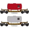 RMT 96576 O Dep.Ctr.Flat Car PP&L/2pk - Model Train Junction: Quality Parts and Art Supplies