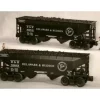 RMT 96256 O Gauge Delaware & Hudson 2-Bay Hopper (Pack of 2) - Model Train Junction: Quality Parts and Art Supplies