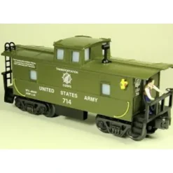 RMT 969312 O Gauge US Army Caboose #714 - Model Train Junction: Quality Parts and Art Supplies