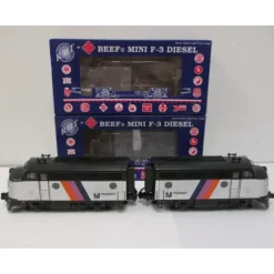 RMT 92675 O New Jersey Transit Mini F-3 AA Locomotive Set #423/424 - Model Train Junction: Quality Parts and Art Supplies