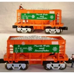 RMT 96750 O Ore Car Christmas (Set of 2) - Model Train Junction: Quality Parts and Art Supplies