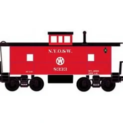 RMT CAB861 NYO&W Lighted Caboose w/ Marker Lights & Figure #8333 - Model Train Junction: Quality Parts and Art Supplies