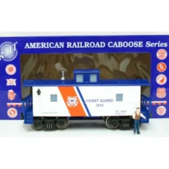 RMT CAB461 US Coast Guard Lighted Caboose w/ Marker Lights & Figure #1915 - Model Train Junction: Quality Parts and Art Supplies
