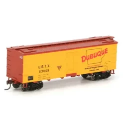 Roundhouse 85497 HO Dunbuque Packing Co. 36' Meat Reefer URTX #63055 - Model Train Junction: Quality Parts and Art Supplies