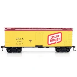 Roundhouse 85499 HO Oscar Mayer 36' Meat Reefer URTX #5355 - Model Train Junction: Quality Parts and Art Supplies
