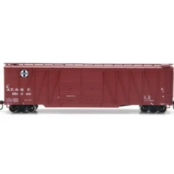 Roundhouse 84435 HO Santa Fe RTR 50' Single Sheath Boxcar #150360 - Model Train Junction: Quality Parts and Art Supplies