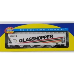 Roundhouse 7202 HO Scale Glasshopper ACF Centerflow Hopper #163 - Model Train Junction: Quality Parts and Art Supplies