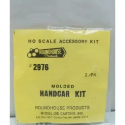 Roundhouse 2976 HO Scale Molded Handcar Kit - Model Train Junction: Quality Parts and Art Supplies