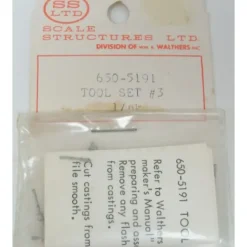 Scale Structures 5191 Tool set #3 - Model Train Junction: Quality Parts and Art Supplies