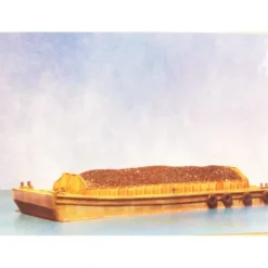 Sheepscot Scale Products 1221 HO 400 Ton Coal Barge Kit - Model Train Junction: Quality Parts and Art Supplies