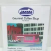 Smalltown USA 699-6026 HO Scale Gourmet Coffee Shop Kit - Model Train Junction: Quality Parts and Art Supplies