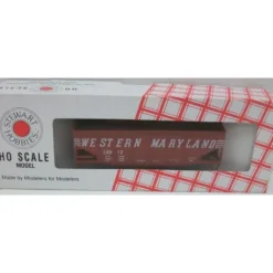 Stewart 10103 HO Western Maryland 55 Ton 6 Panel 2 Bay Hopper Kit - Model Train Junction: Quality Parts and Art Supplies