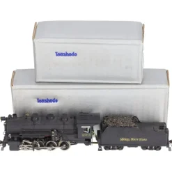 Tenshodo 133 HO Scale BRASS USRA 0-8-0 Steam Locomotive & T-133 Tender EX/Box - Model Train Junction: Quality Parts and Art Supplies