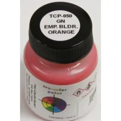 Tru-Color Paint, TCP-050, Airbrush Ready, Great Northern Empire Builder Orange, 1 oz - Model Train Junction: Quality Parts and Art Supplies