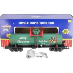 USA Trains 15126 G Christmas 10,000-Gallon Single Dome Tank Car - Metal Wheels - Model Train Junction: Quality Parts and Art Supplies
