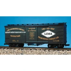 USA Trains 19039 G Lima Locomotive Co. Wood Box Car #786 - Model Train Junction: Quality Parts and Art Supplies