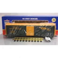USA Trains 19312A G Chicago & North Western 50' Boxcar #68500 - Metal Wheels - Model Train Junction: Quality Parts and Art Supplies