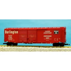 USA Trains 19313B G Burlington 50' Boxcar - Model Train Junction: Quality Parts and Art Supplies