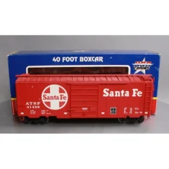 USA Trains 19200B G Santa Fe 40' Boxcar - Metal Wheels - Model Train Junction: Quality Parts and Art Supplies