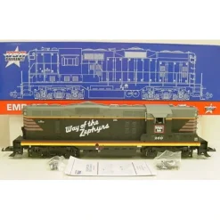 USA Trains R22112 G Burlington EMD GP9 Diesel Locomotive - Model Train Junction: Quality Parts and Art Supplies