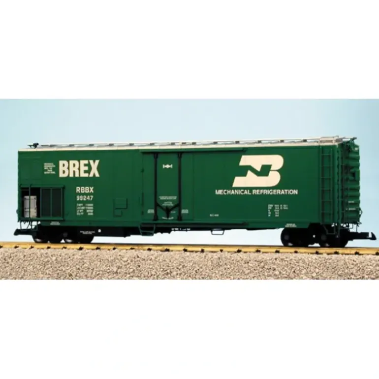 USA Trains R16705 G Burlington Northern 50' Mechanical Refrigerator Car - Model Train Junction: Quality Parts and Art Supplies