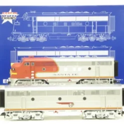 USA Trains R22257 G Santa Fe F3 AB Powered Diesel Locomotive Set - Model Train Junction: Quality Parts and Art Supplies