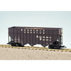 USA Trains R14080 G SP Woodchip Car with "Real" Woodchip Load #464331 - Model Train Junction: Quality Parts and Art Supplies