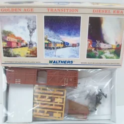 Walthers 932-3413 HO Armour Stock Express Car #320 Kit - Model Train Junction: Quality Parts and Art Supplies