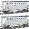 Walthers 932-25388 HO Calaveras Cement Hopper 2-Pack - Model Train Junction: Quality Parts and Art Supplies
