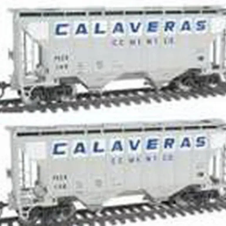 Walthers 932-25388 HO Calaveras Cement Hopper 2-Pack - Model Train Junction: Quality Parts and Art Supplies