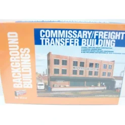 Walthers 933-3173 HO Commissary/Freight Transfer Background Building Kit - Model Train Junction: Quality Parts and Art Supplies