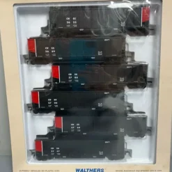 Walthers 932-5306 HO Commonwealth Edison Bethgon 6-Pack - Model Train Junction: Quality Parts and Art Supplies