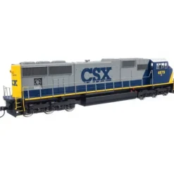 Walthers 910-11007 HO CSX EMD SD70M Diesel Locomotive - Standard DC #4679 - Model Train Junction: Quality Parts and Art Supplies