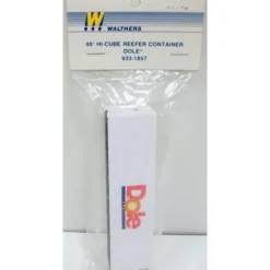 Walthers 933-1857 HO Dole 40' Hi Cube Reefer Container - Model Train Junction: Quality Parts and Art Supplies