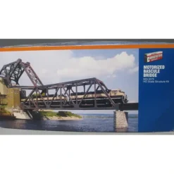 Walthers 933-3070 HO Motorized Bascule Bridge Operating Single-Track Kit - Model Train Junction: Quality Parts and Art Supplies