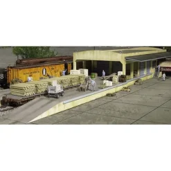 Walthers 933-2918 HO Open Air Transload Building Kit - Model Train Junction: Quality Parts and Art Supplies