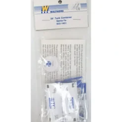 Walthers 933-1951 HO Santa Fe 20' Tank Container Kit - Model Train Junction: Quality Parts and Art Supplies